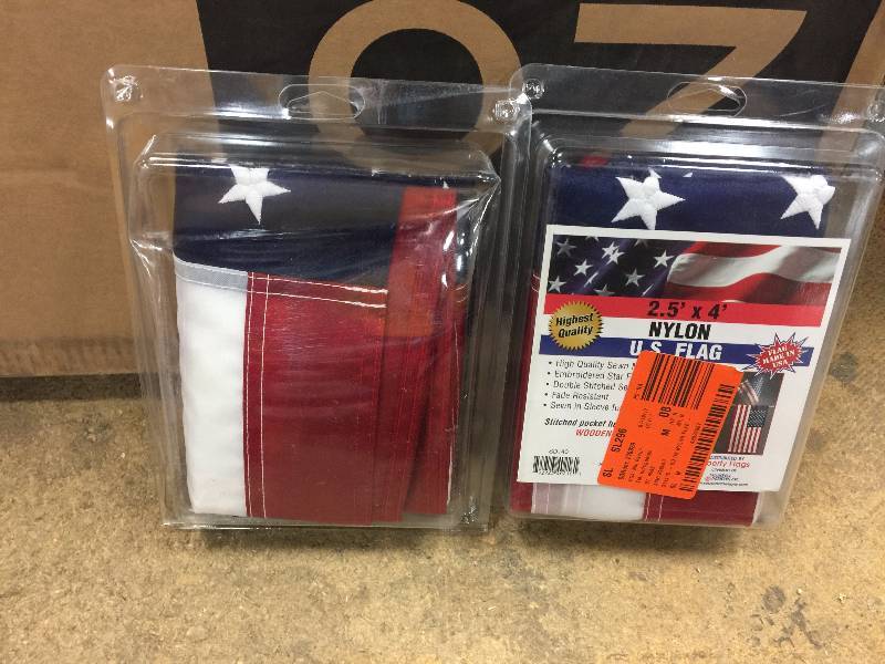 lot of 2 US Flags New