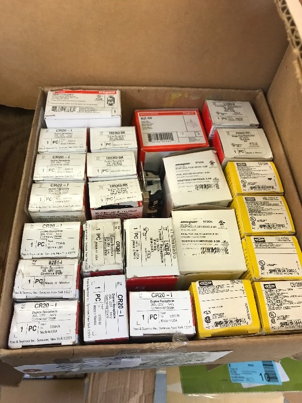 LOT OF RECEPTACLES