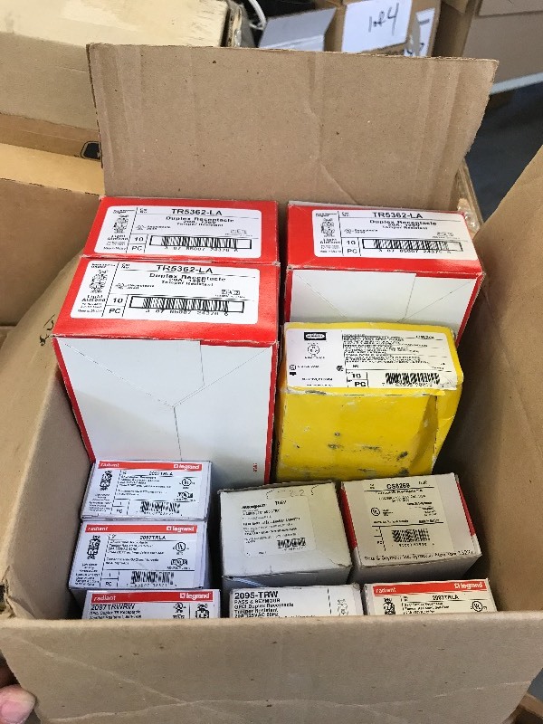 LOT OF RECEPTACLES