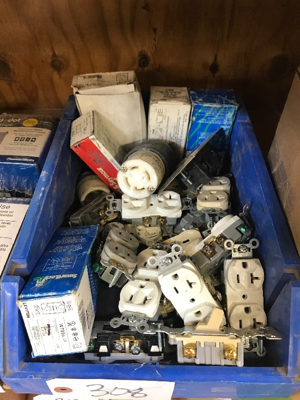 LOT OF RECEPTACLES