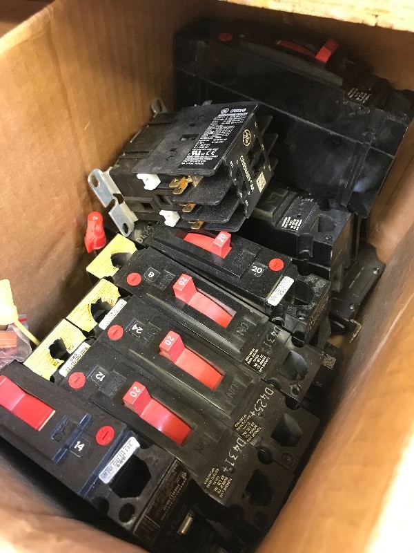 LOT OF BREAKERS