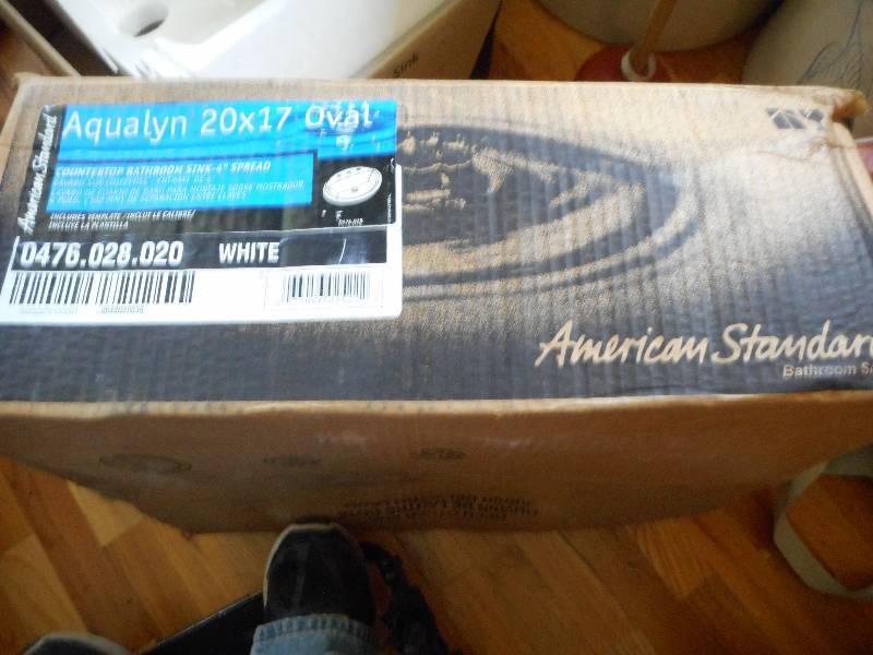 lot 273 image: American Standard Aqualyn Sink
