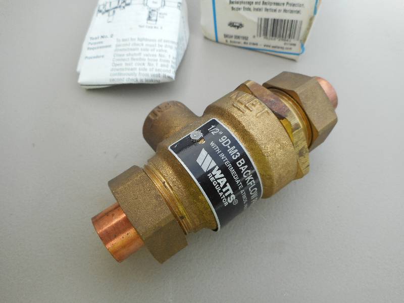 lot 24 image: Watts Regulator Backflow Preventer