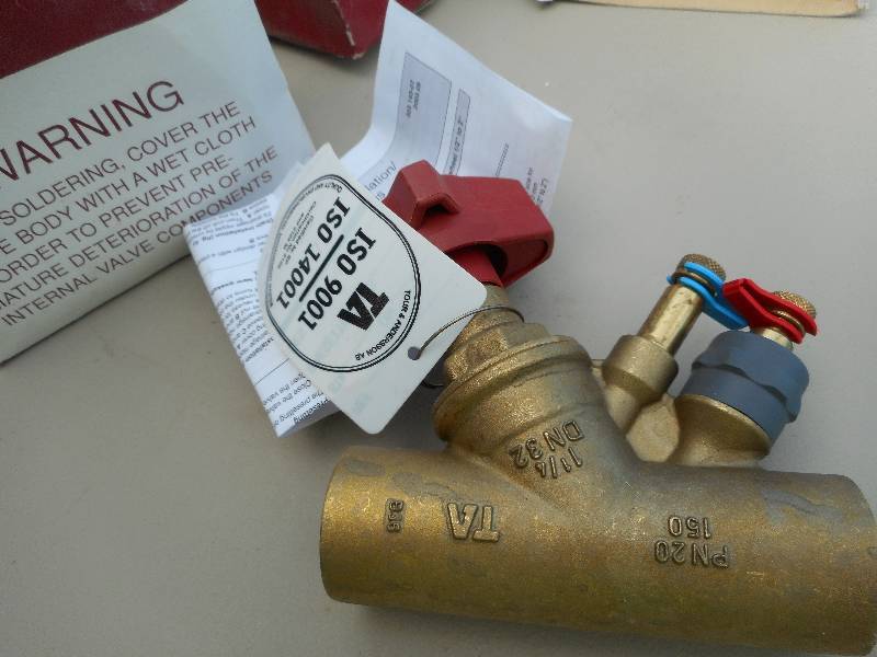 lot 33 image: Victaulic Series 786 Balancing Valve 1 14