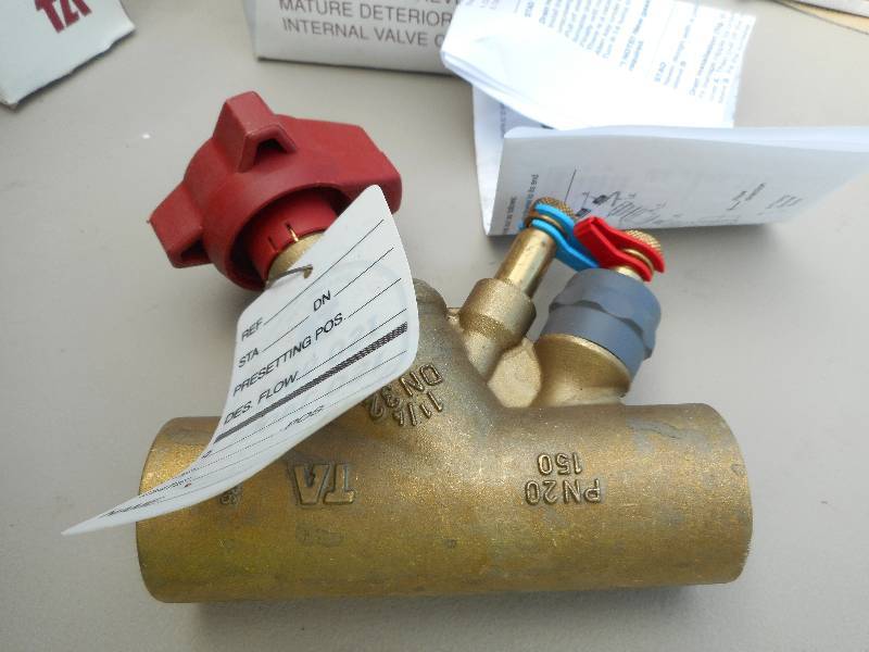 lot 35 image: Victaulic Series 786 Balancing Valve 1 14