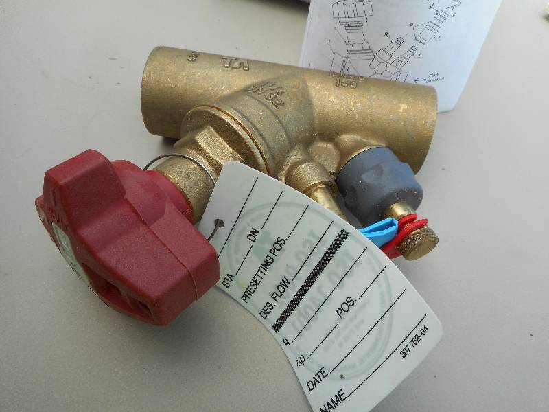 lot 36 image: Victaulic Series 786 Balancing Valve 1 14