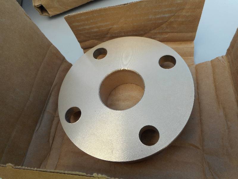 lot 41 image: Nibco 2 4 Bolt Brass Flange