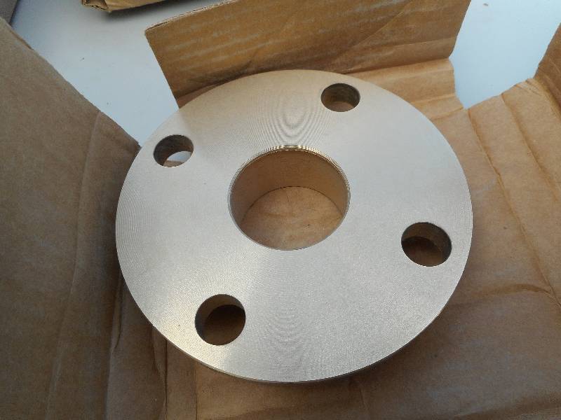 lot 42 image: Nibco 2 4 Bolt Brass Flange