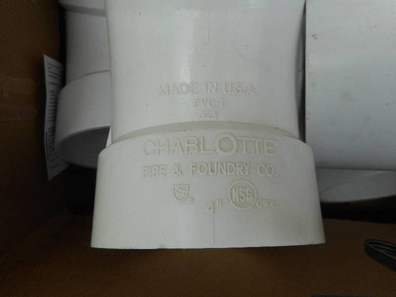 lot 56 image: Charlotte Pipe & Foundry & Nibco PVS