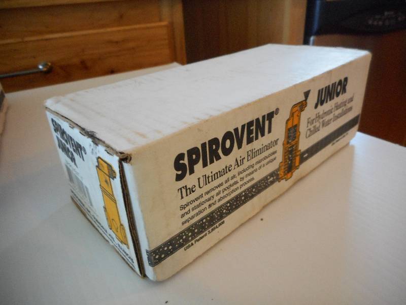 lot 90 image: Spirovent Junior The Ultimate Air Eliminator