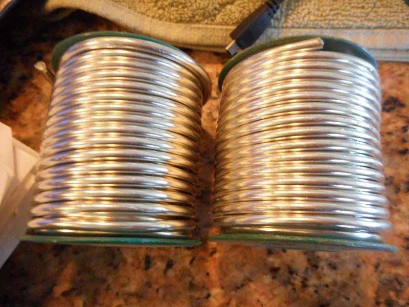lot 135 image: Canfield 100% Watersafe Solder  1 Pound Roll