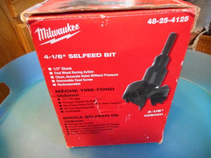 lot 150 image: Milwaukee 4-18 Selfeed Bit