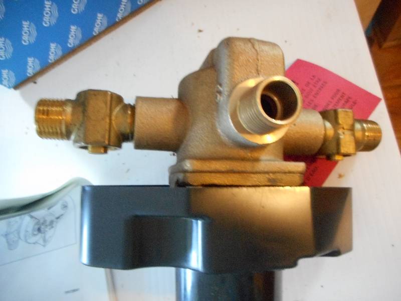 lot 118 image: Grohe EF Dual Connection shower Mixing Valve