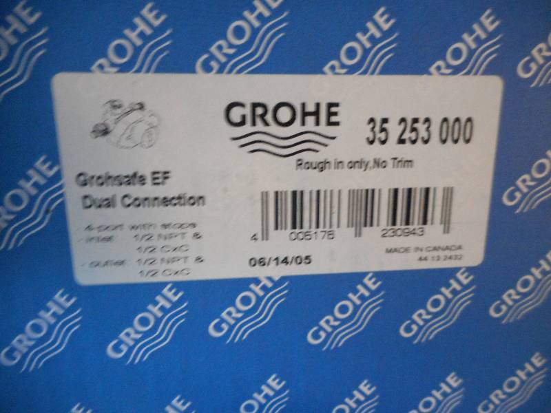 lot 119 image: Grohe EF Dual Connection shower Mixing Valve