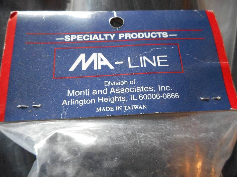 lot 120 image: MA- Line Nylon Wire Ties Black Bundle