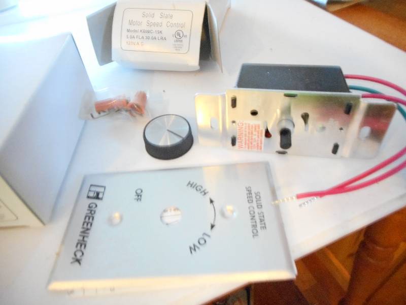 lot 130 image: Greenheck Solid State Speed Control