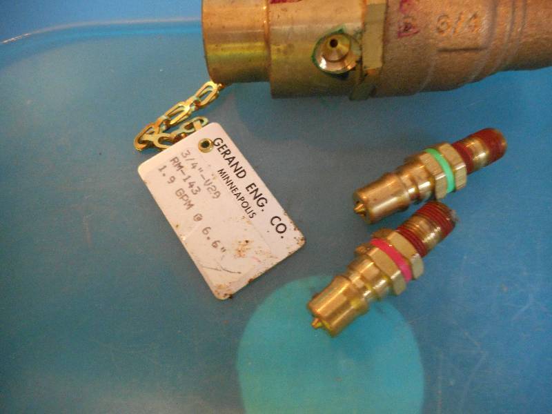 lot 189 image: Gerand Eng. Co. Minneapolis 34-V29  Sweat Test Valve