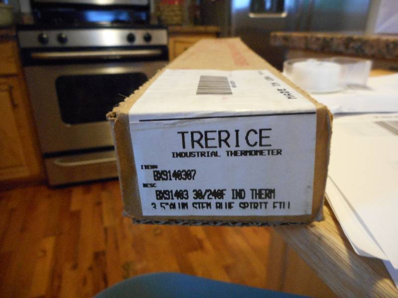 Trerice Industrial Thermometer Bx9140307 3 5 Alum Adjustable