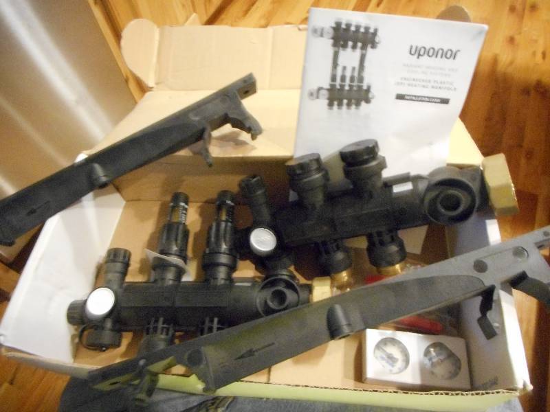 lot 215 image: Uponor Radiant Heating & Colling Stystem Manifold