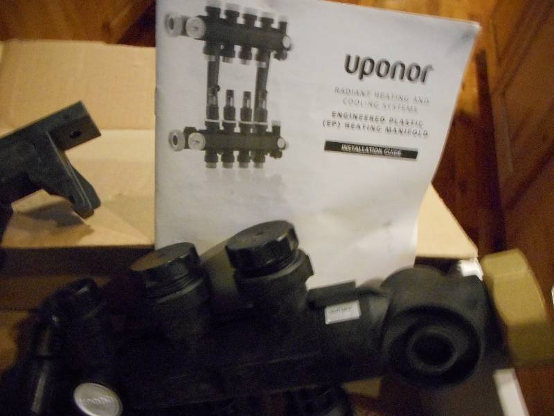 lot 216 image: Uponor Radiant Heating & Colling Stystem Manifold