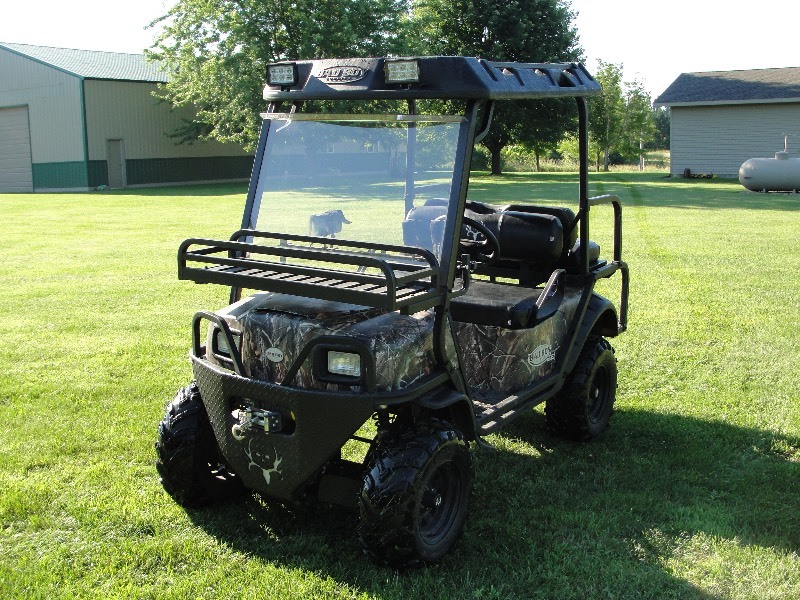 lot 1 image: BAD BOY  BONE COLLECTOR  GOLF  CART
