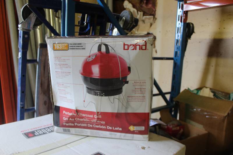 lot 12 image: Bond Portable Charcoal Grill