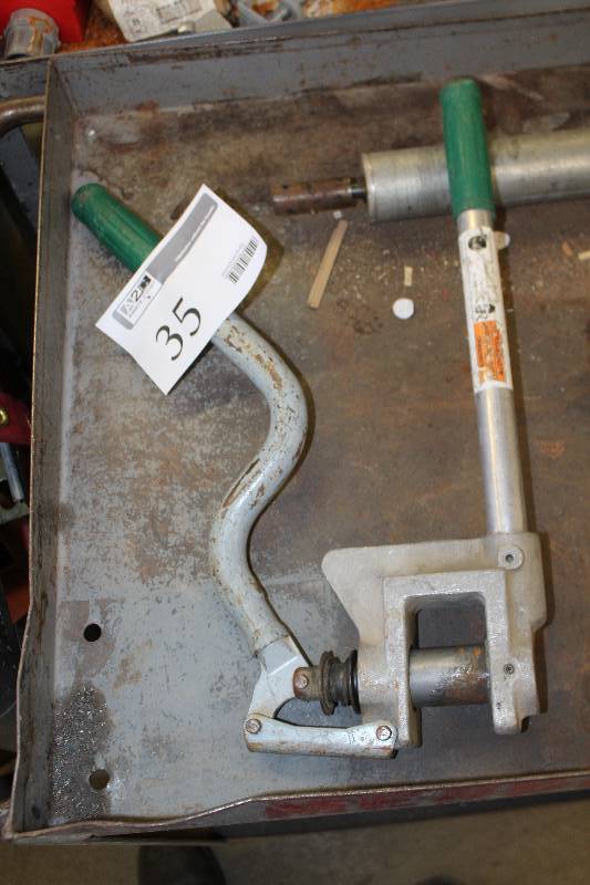 lot 35 image: Greenlee 710 Metal Stud Punch