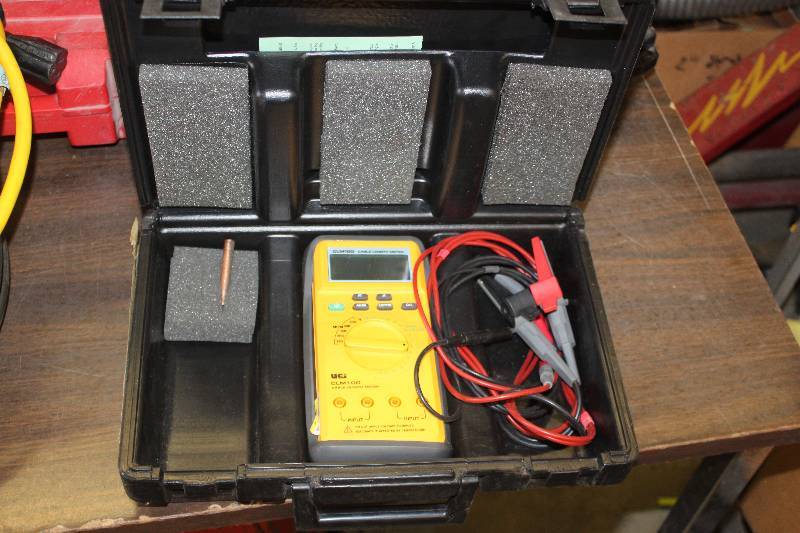 lot 41 image: UEI Cable Length Meter w Case