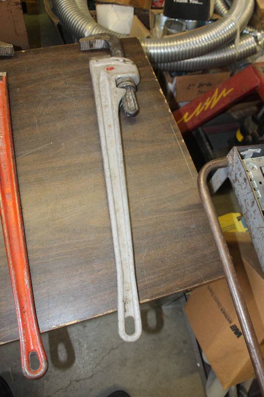 lot 54 image: Reed Heavy Duty 36in. Pipe Wrench