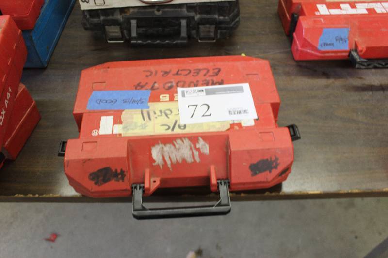 lot 72 image: Hilti TE5 ConcreteSteel Cutter w Case