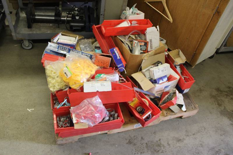 lot 103 image: Pallet Lot of Electrical Equipment Includes Hardware