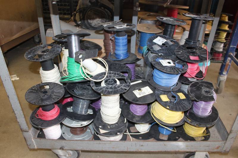 lot 146 image: Various Spools Of Wire