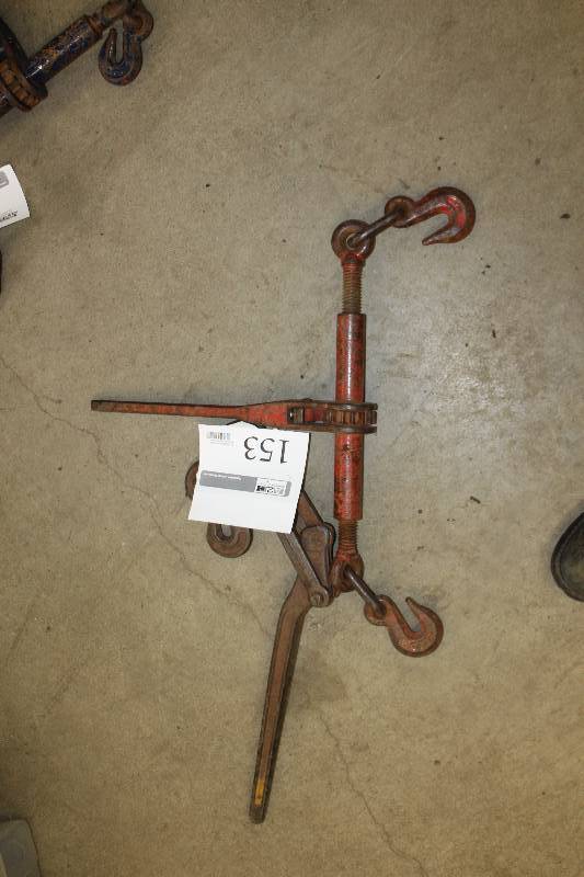 lot 153 image: Lot of (2) Lift Bars w Hooks