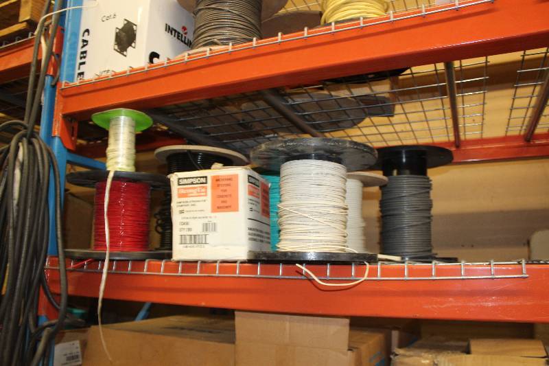 lot 159 image: Lot of (8) Various Spools Of Wire