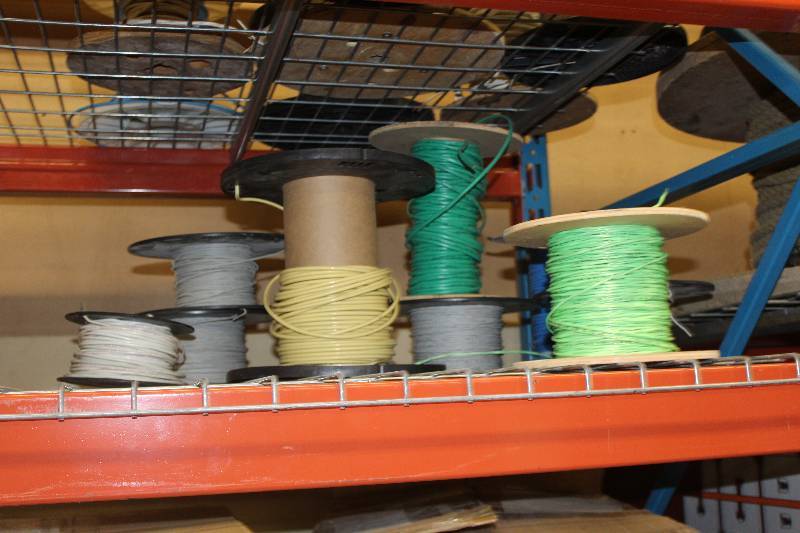 lot 160 image: Lot of (9) Various Spools Of Wire