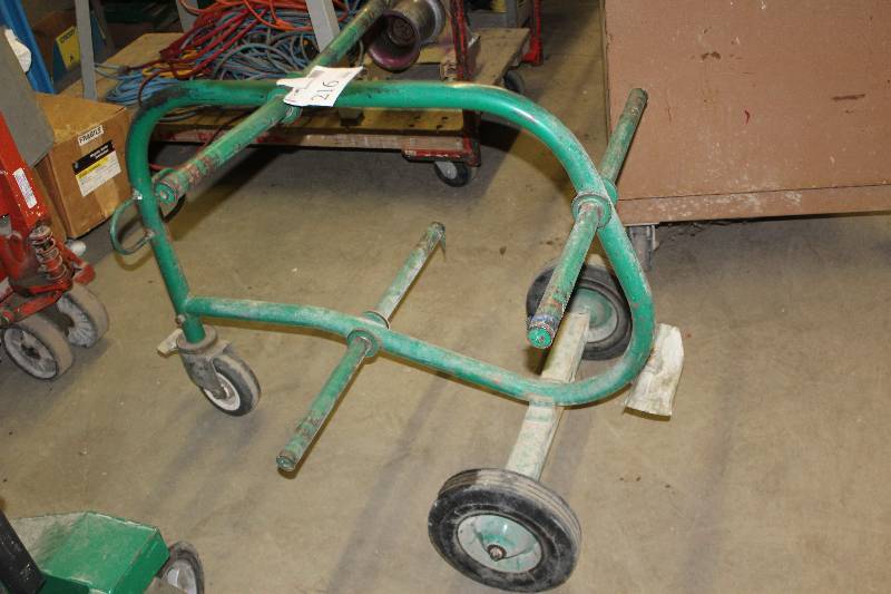 lot 216 image: Greenlee 909 Wire Dispenser w Spool