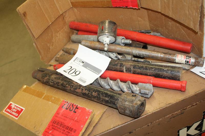 lot 209 image: Box Lot of Drilling Bits