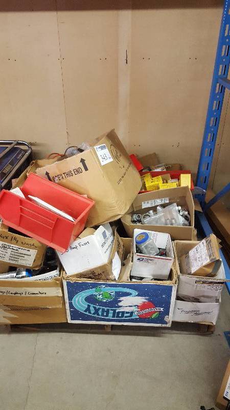 lot 343 image: Pallet Lot of Buss Fuses and More