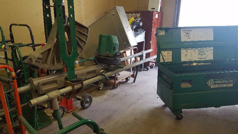 lot 3 image: Greenlee 881CT Cam Track Hydraulic Bender