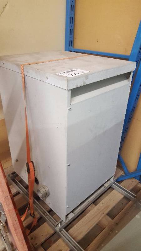lot 306 image: GE 75 KVA Three Phase Transformer