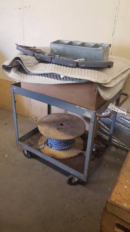 lot 315 image: Lot of Cart and Contents