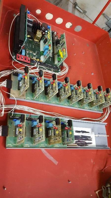 lot 360 image: Gamewell Zans 400 system with 12 zone cards