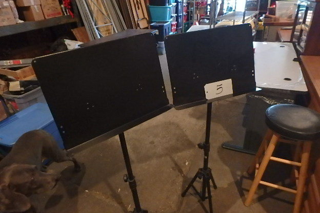 lot 5 image: Fancy Music Stands