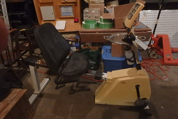 lot 12 image: Vision Fitness Stationary Bike