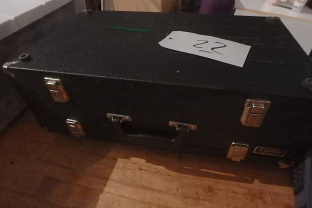 lot 22 image: Two Sided Cassette Tape Case