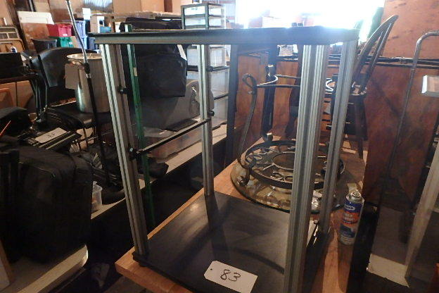 lot 83 image: Black AV Table