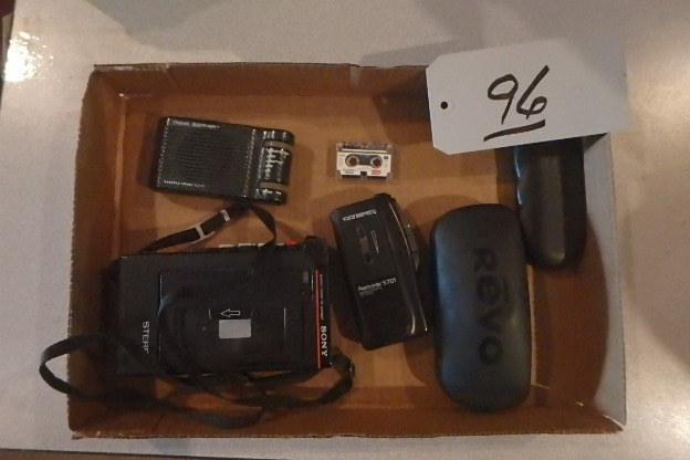 lot 96 image: Mini Recorder, Revo Sunglasses
