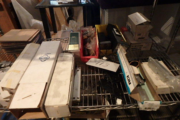lot 113 image: Door strikes,Lock Cylinders wkeys, Camera Mounts