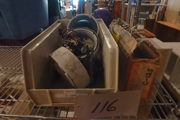 lot 116 image: Lot of Used Dome Cameras, Vintage Moyion Sensor