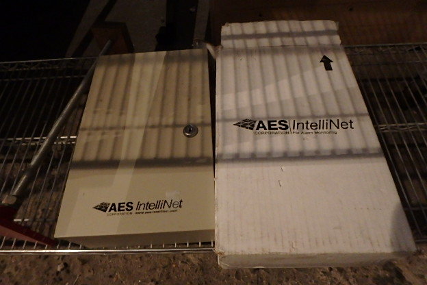 lot 121 image: 2 Intellinet Boxes, contain Radio Transmitter